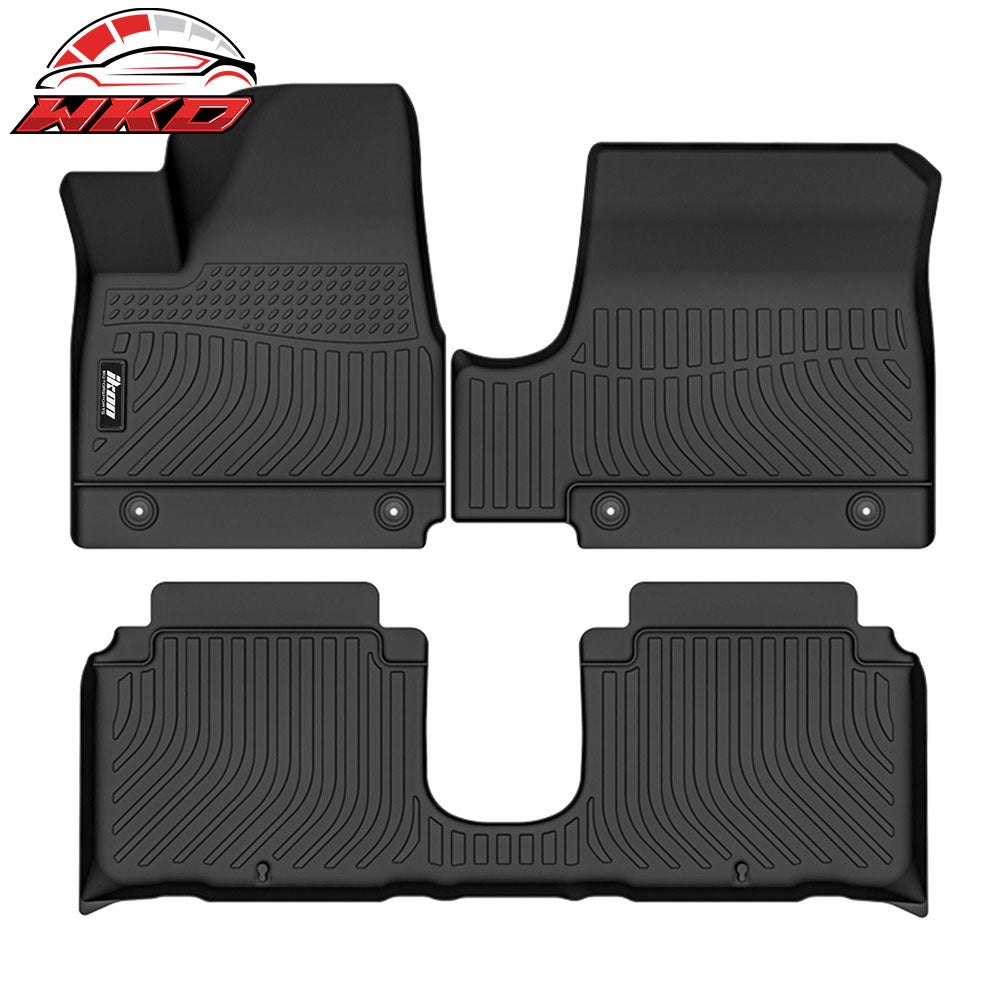 22-24 Hyundai Ioniq 5 Limited Heavy Duty Floor Mats 3D Carpet Liner TPE | Wholesale