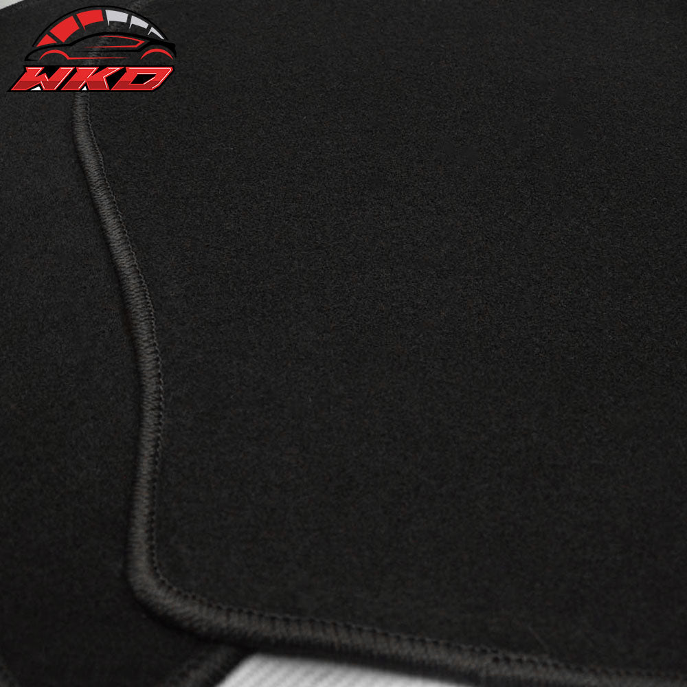 Fits 14-18 Mazda 3 4PCS Front Rear Left Right Floor Mats Carpets Nylon Black