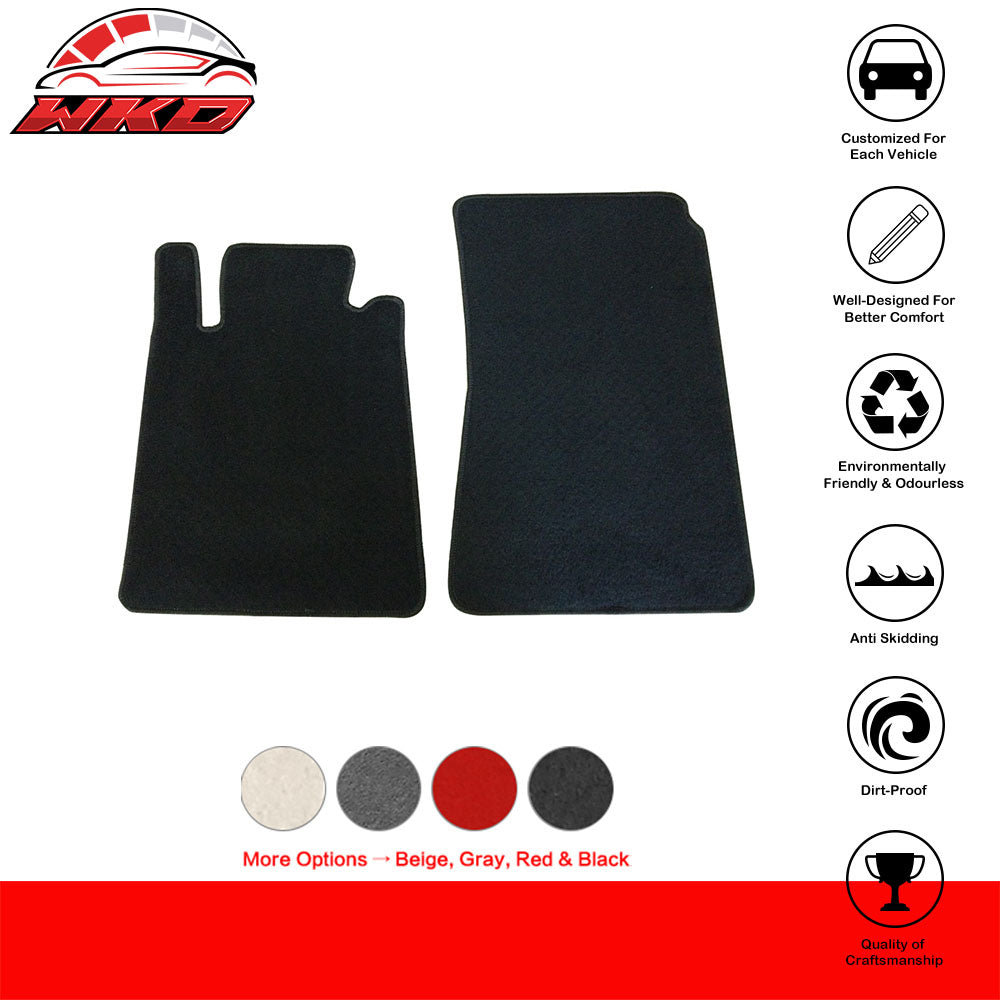 Fits 05-10 Benz SLK 2Dr OE Factory Fitment Car Floor Mats Front Rear Nylon