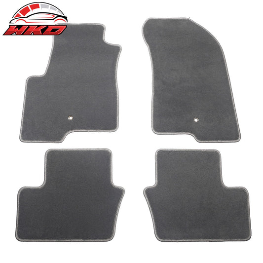 07-16 Jeep Compass/Patriot Gray Nylon Floor Mats Front Rear Carpets Liner | Wholesale