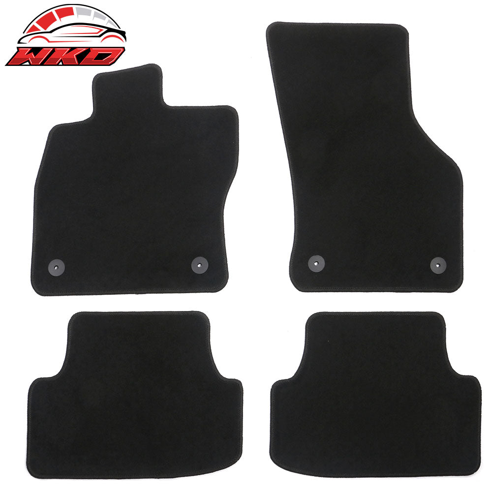 15-23 Volkswagen GTI/Golf Black Nylon Floor Mats Front Rear Carpets Liner | Wholesale