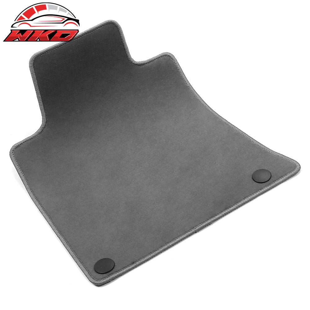 Fits 19-25 Nissan Altima Anti-Slip Front Rear Floor Mats Carpet Nylon 4PCS Gray