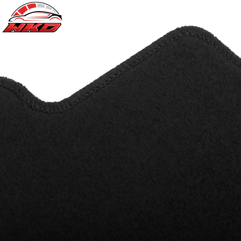Fits 14-21 BMW i3 i3s Anti-Slip Front Rear Floor Mats Carpet Nylon Black 2PCS