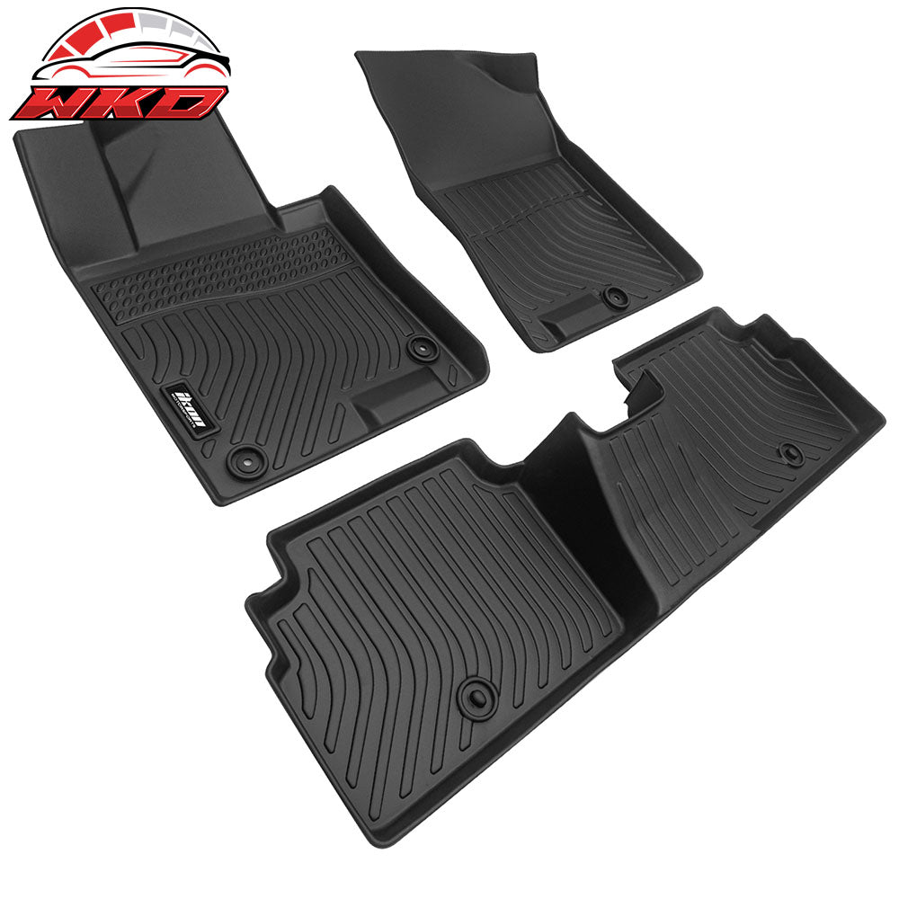 Fits 20-25 Hyundai Sonata 21-25 Kia K5 FWD 3D Molded TPE Floor Mats Guard 3PCS