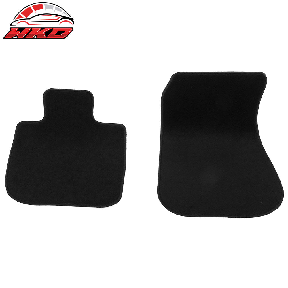 Fits 19-25 BMW Z4 G29 Anti-Slip Front Rear Floor Mats Carpet Nylon 2PCS Black