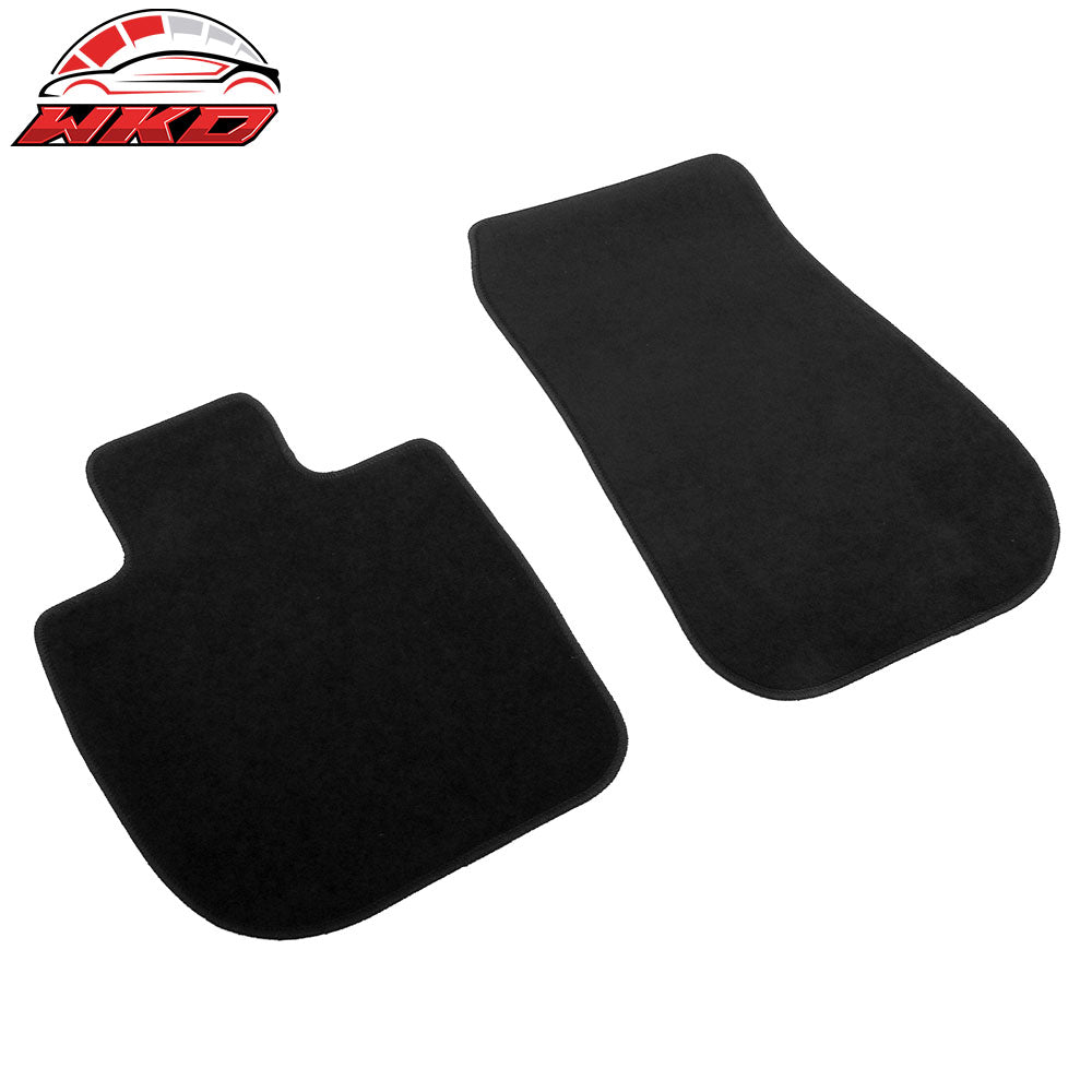Fits 19-25 BMW Z4 G29 Anti-Slip Front Rear Floor Mats Carpet Nylon 2PCS Black