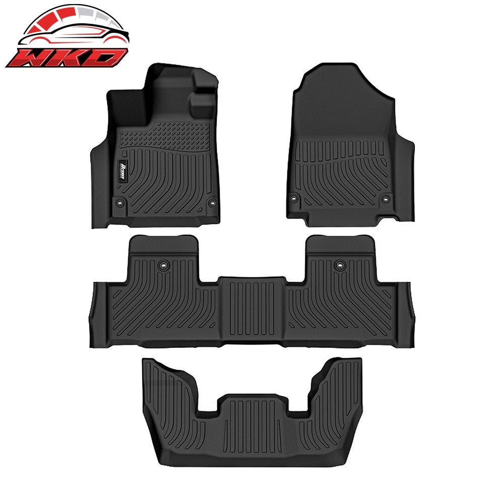 Wholesale Car Floor Mat for 2022-2026 Acura MDX All Weather 3D 3 Rows  Liner TPE 每 Bulk Orders & Dealer Pricing Available
