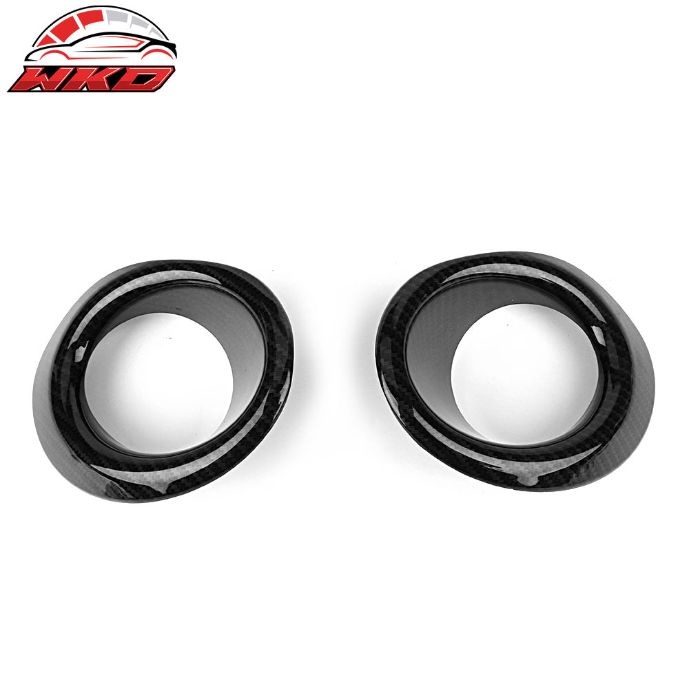 For 16-18 Honda Civic OE Style Fog Light Cover Carbon Fiber Print