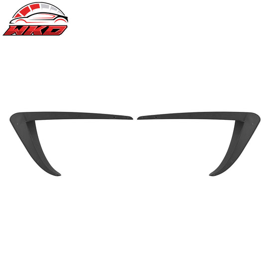 2017-23 Tesla Model 3 Matte Black Fog Light Lamp Trim Eyebrows Cover ABS Pair | Wholesale