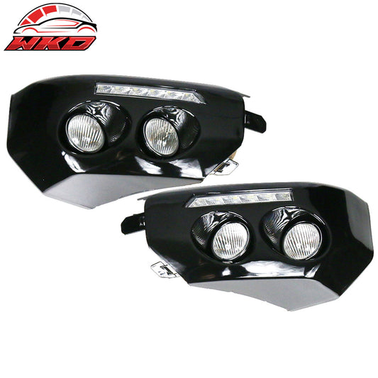 07-14 Toyota FJ Cruiser Fog Lights LED DRL Driving Lamps | Wholesale