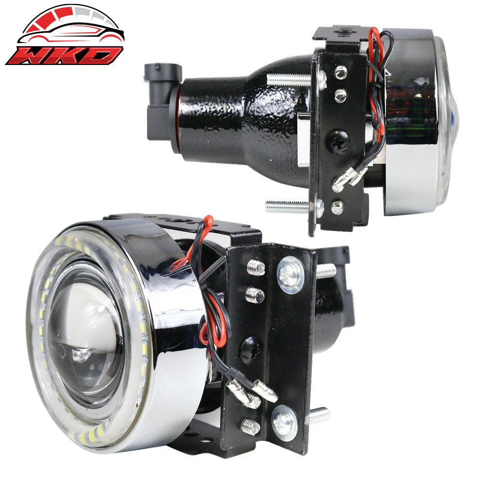 Fits 13-16 Scion FR-S Projector Fog Lights w/ Halo, Turn Signals & Foglamp Bezel