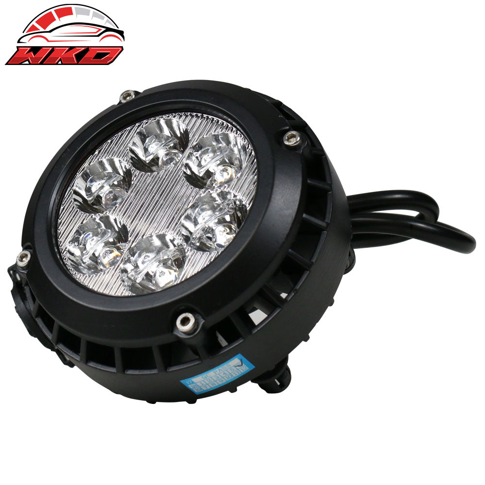 Fits 07-14 Mustang/Escape/Yukon/Suburban/Tahoe Front Bumper Fog Light Clear Lens