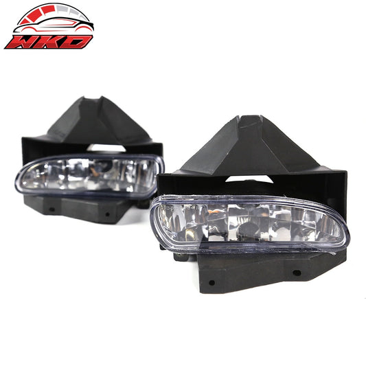 Wholesale 99-04 Ford Mustang Front Bumper OE Clear Fog Lights Left Right - Wikond Auto