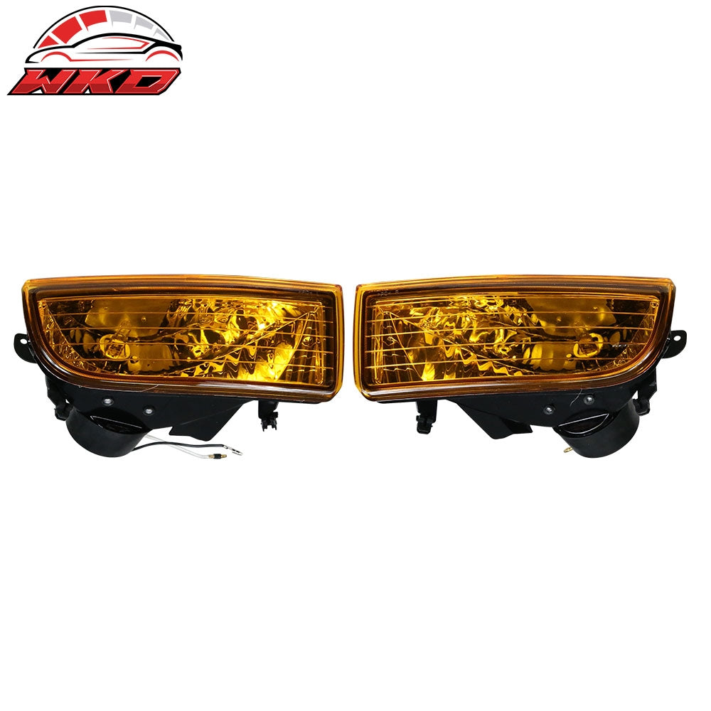 Wholesale 1997-2001?Honda Prelude Yellow Lens 2PCS Front Bumper Fog Lights Lamps 每 Bulk Orders & Dealer Pricing Available