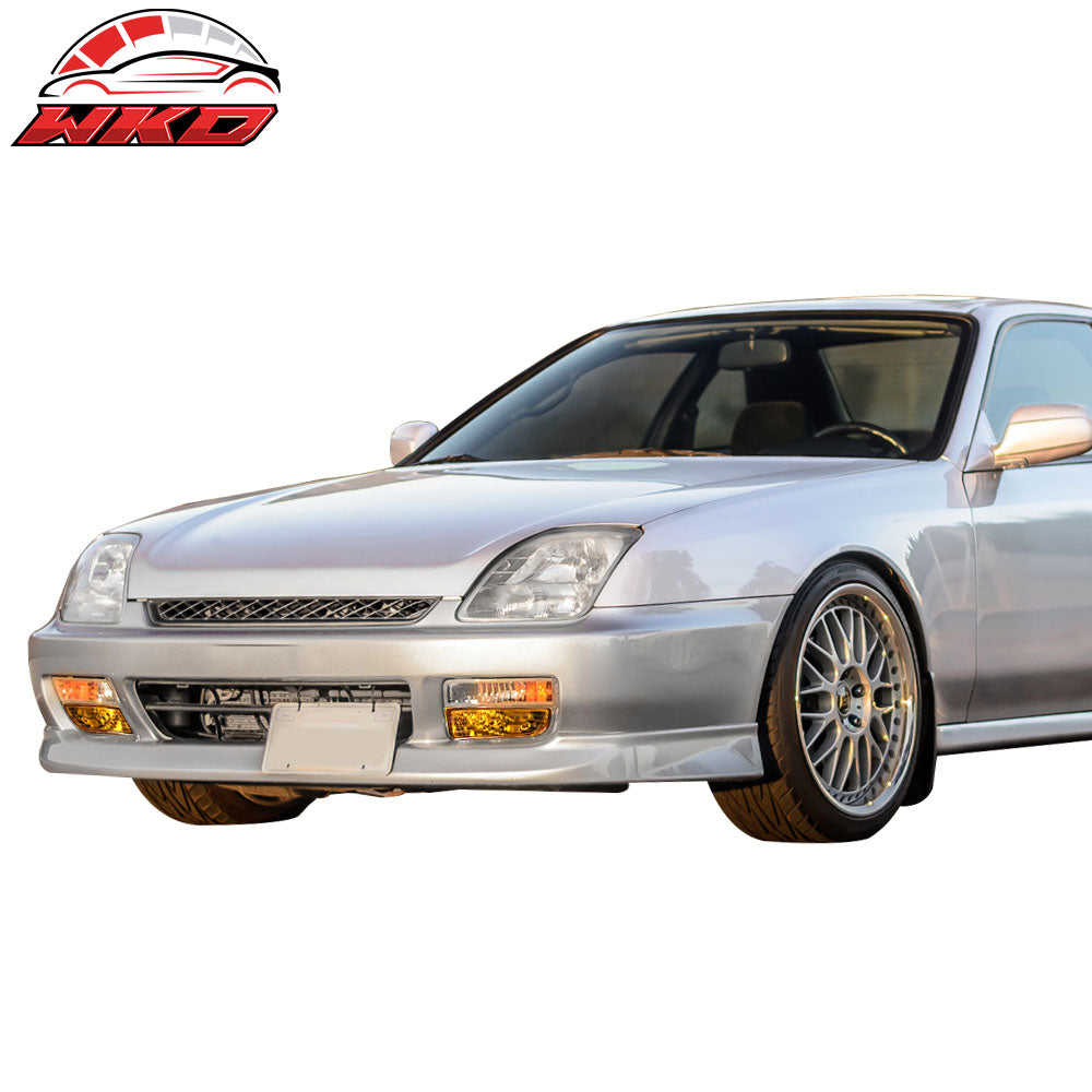 Fits 97-01 Honda Prelude JDM Yellow Lens Aluminum Housing Fog Lights Lamps Pair