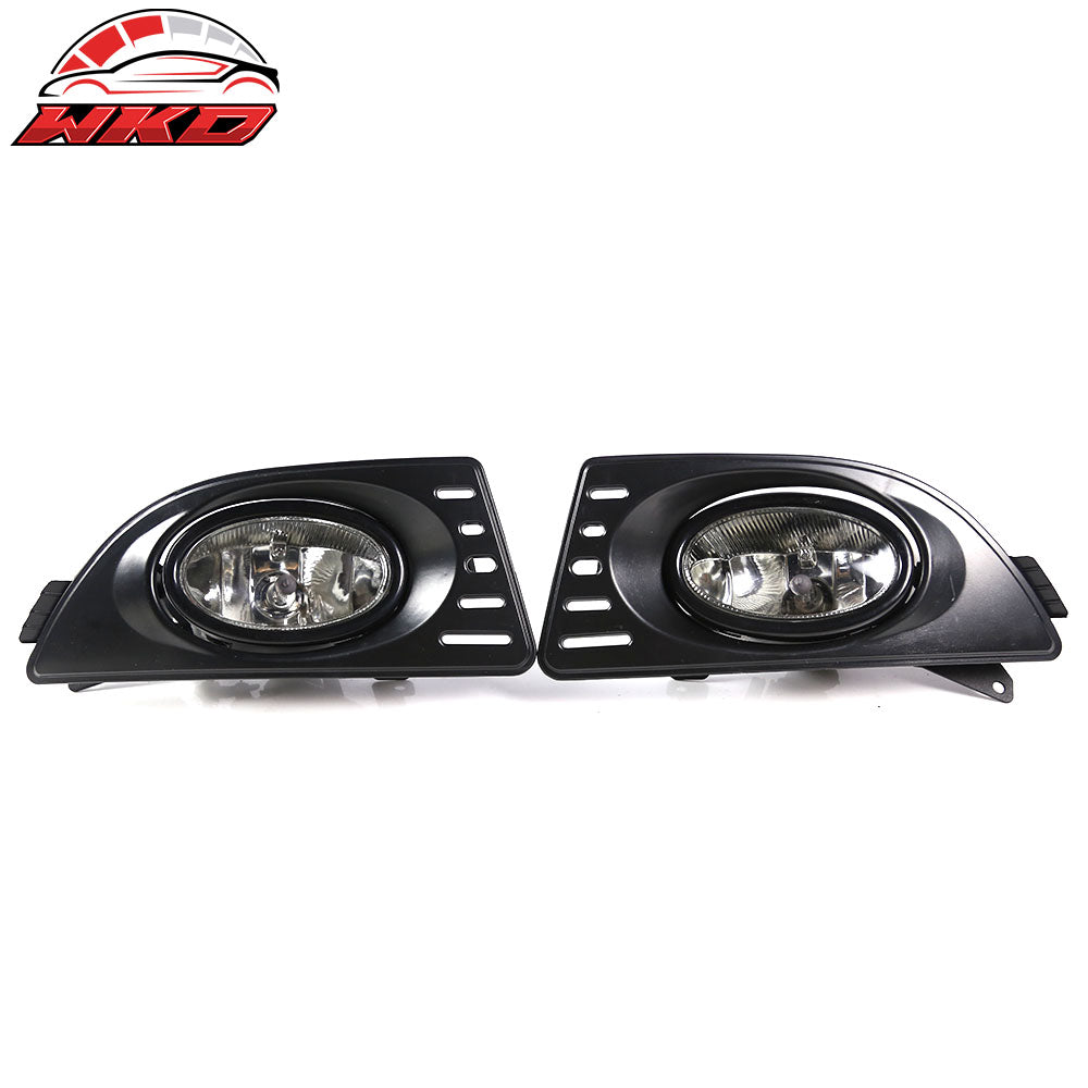 Wholesale 05-07 Acura RSX 2PCS Right Left Front Bumper Clear Lens Fog Lights Lamps