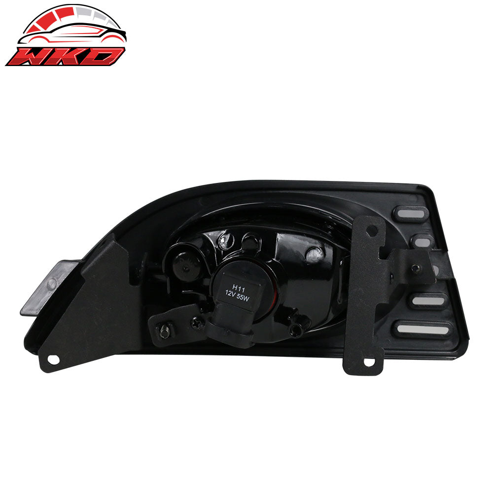 Fits 05-07 Acura RSX 2PCS Right Left Front Bumper Clear Lens Fog Lights Lamps