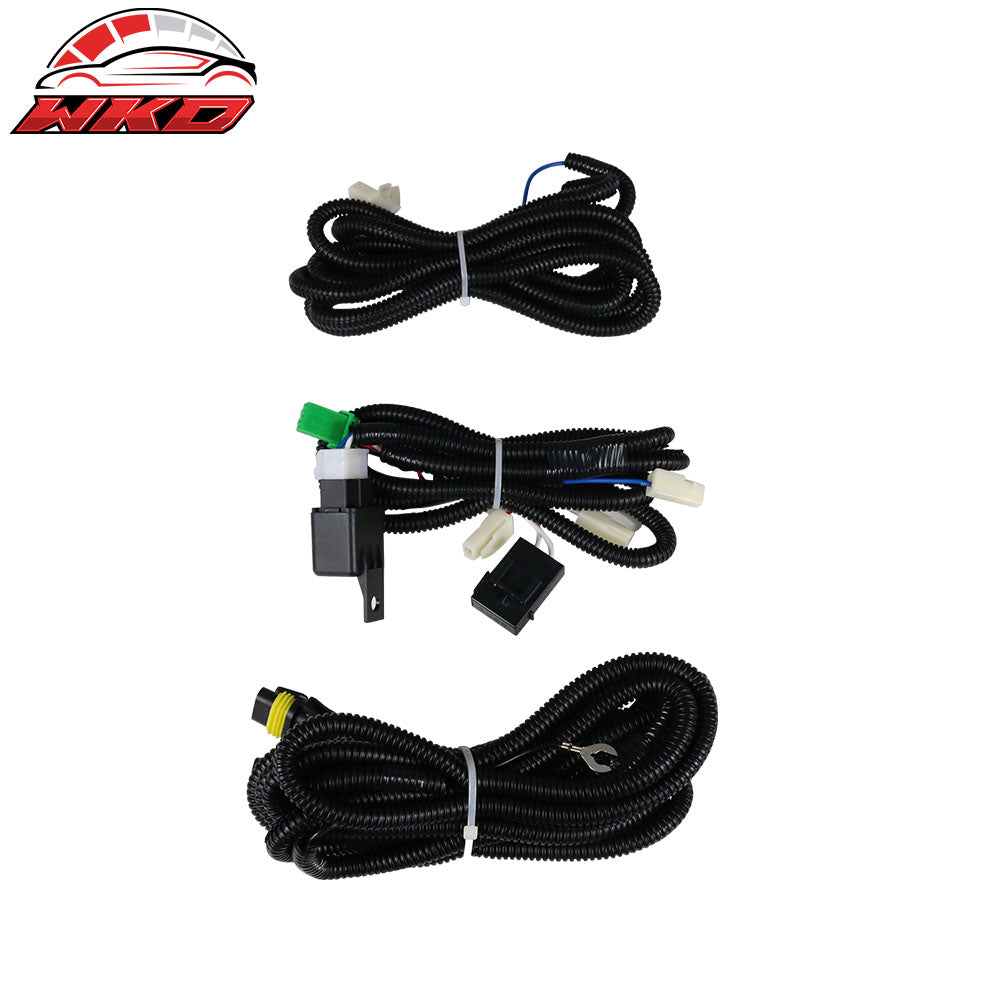 Fits 05-07 Acura RSX 2PCS Right Left Front Bumper Clear Lens Fog Lights Lamps