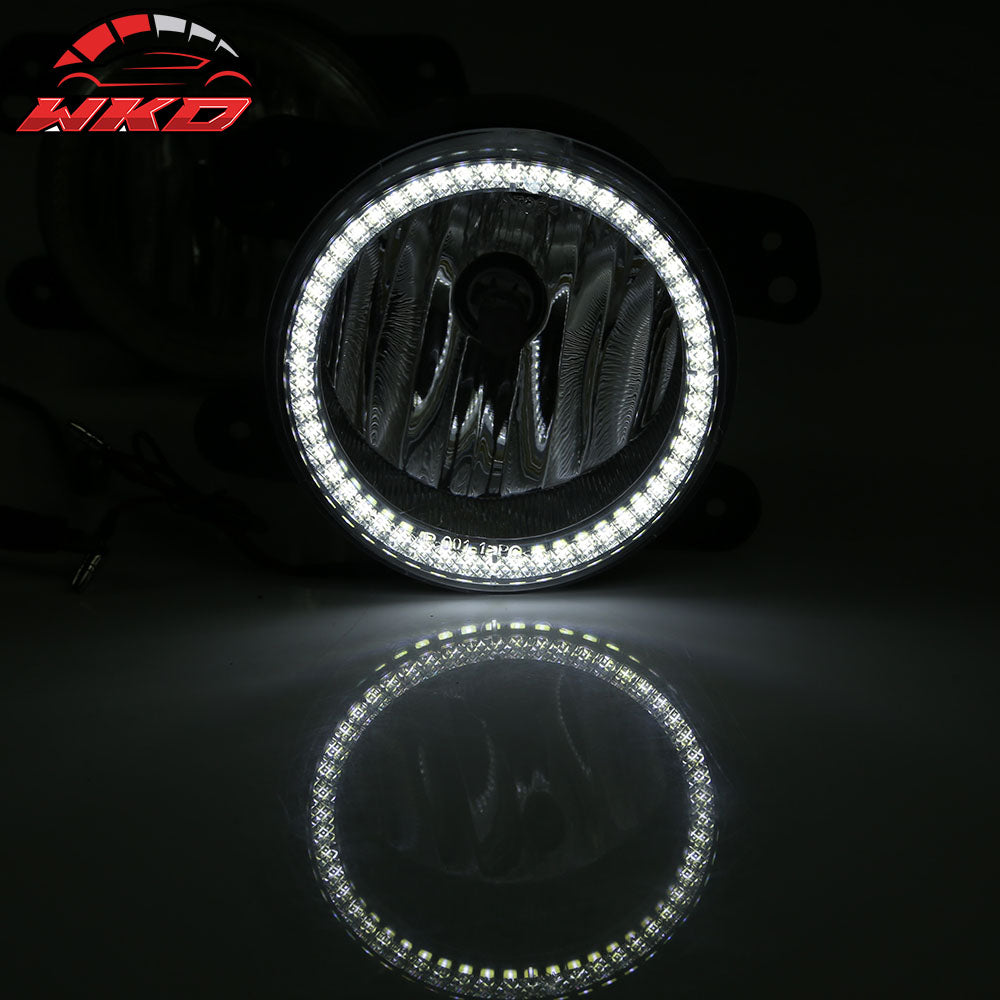 Fits 07-16 Jeep Wrangler 05-10 Chrysler 300 PT Cruiser Fog Lights