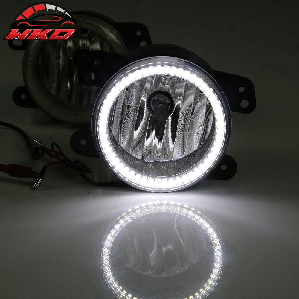 Fits 07-16 Jeep Wrangler 05-10 Chrysler 300 PT Cruiser Fog Lights