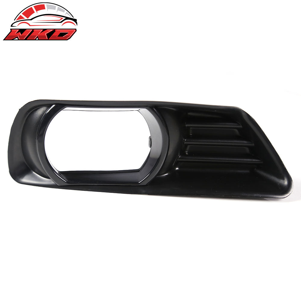 Fits 07-09 Toyota Camry 2PCS Front Bumper Clear Fog Lights Lamp W/Cover + Bezel
