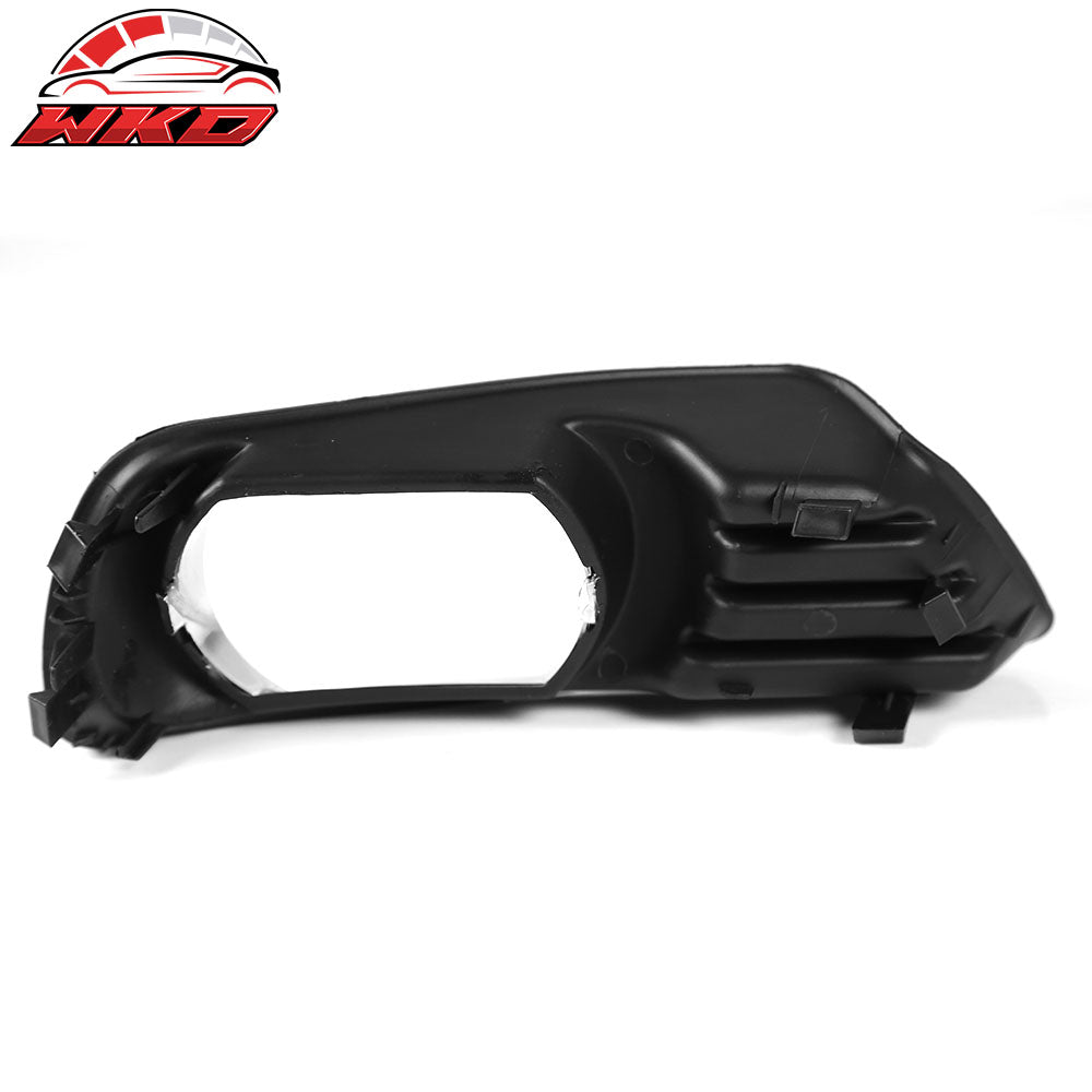 Fits 07-09 Toyota Camry Front Bumper Clear Fog Lights With Chrome Bezel