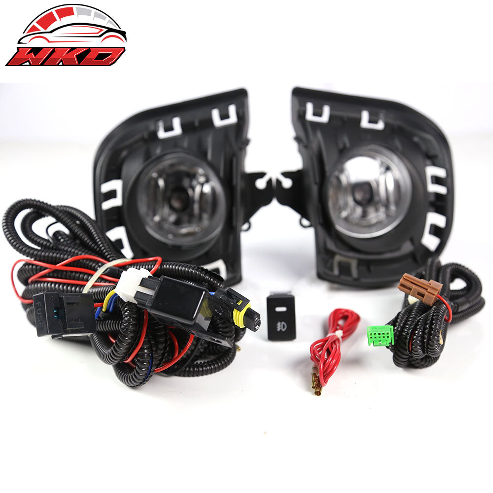 Fits 14-15 Scion tC Front Bumper Clear Fog Lights Left Right