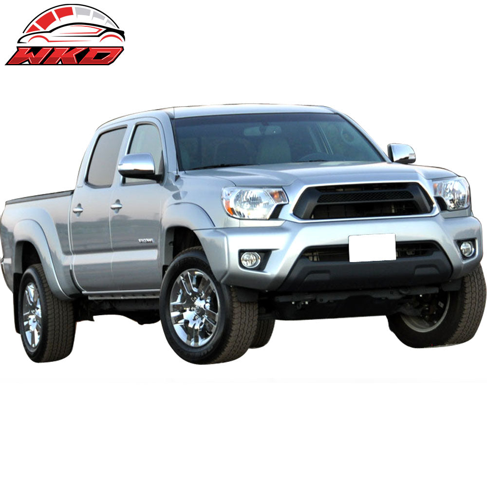 Fits 12-15 Toyota Tacoma 2PCS Front Bumper Fog Lights Lamp Kit W/Clear Lens