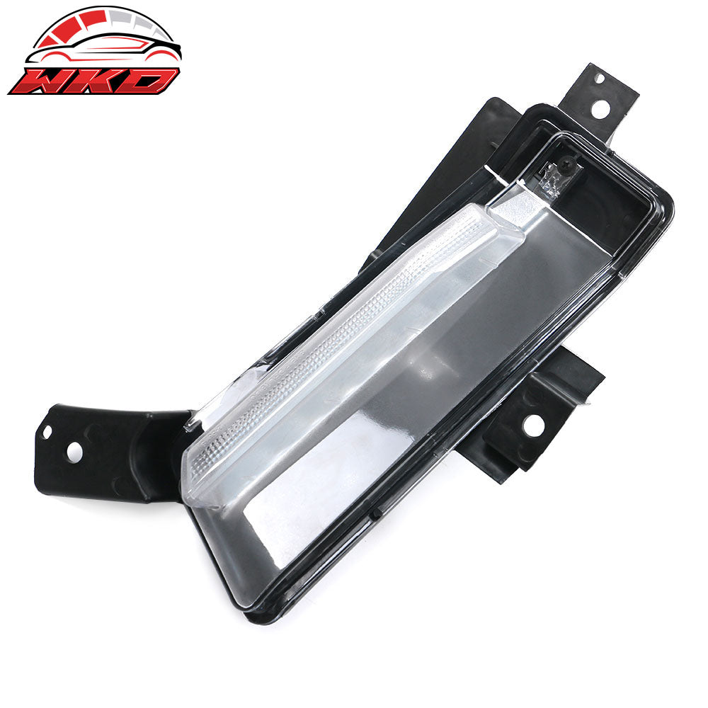 Fits 16-18 Chevy Camaro SS DRL Fog Lights Clear No Turn Signal Function 2Pc