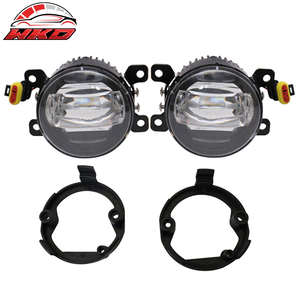 Ford Mustang Focus 2PCS Front Fog Lights Lamps Clear Lens W/Wire Harness | Wholesale