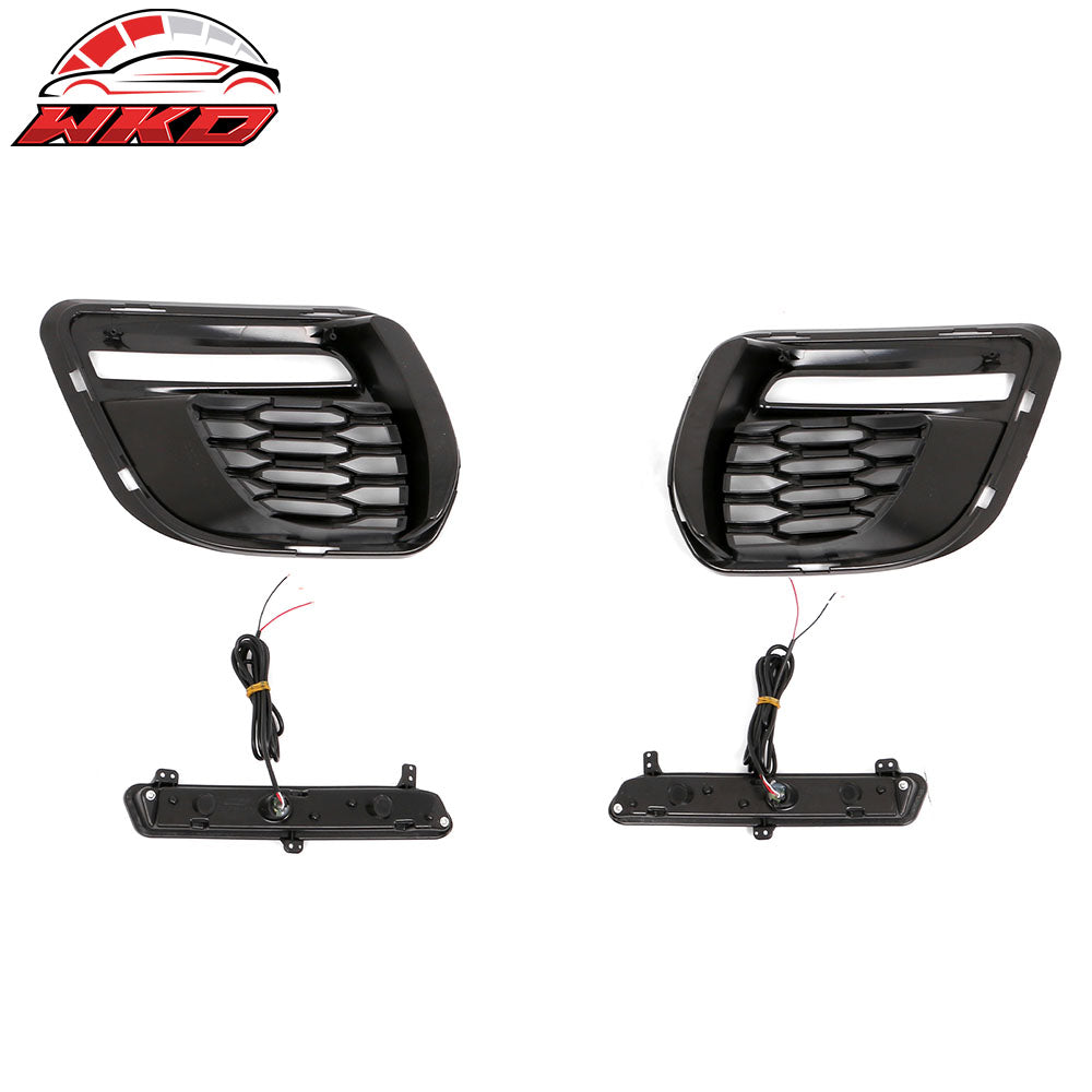 Fits 20-23 Dodge Charger Widebody Daytime Running Light DRL LED Foglight Covers