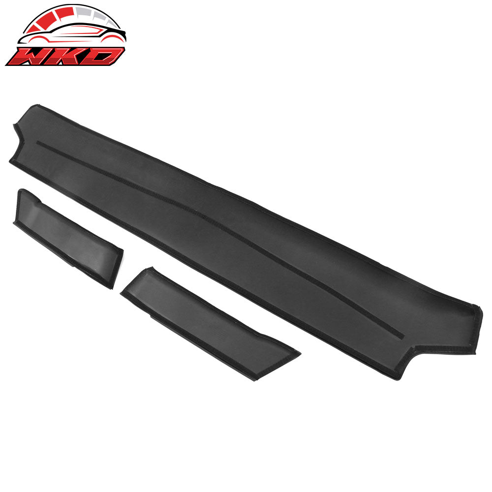 Fits 20-24 Tesla Model Y Under Seat Anti Kick Protector Foot Pad Accessories TPE