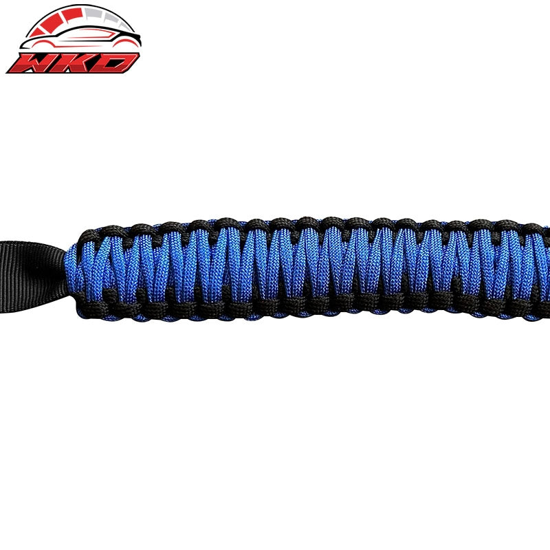Wholesale 21-26 Ford Bronco Front Headrest Handles Roll Bar Grab Blue Nylon 2PCS