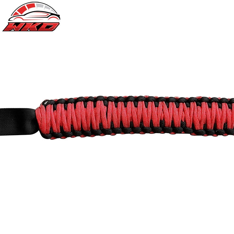 Wholesale 21-26 Ford Bronco Front Headrest Handles Roll Bar Grab Red Nylon 2PCS