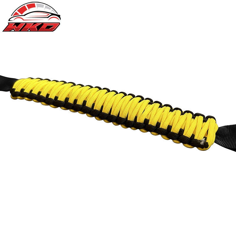 Wholesale 21-26 Ford Bronco Front Headrest Handles Roll Bar Grab Yellow Nylon 2PCS