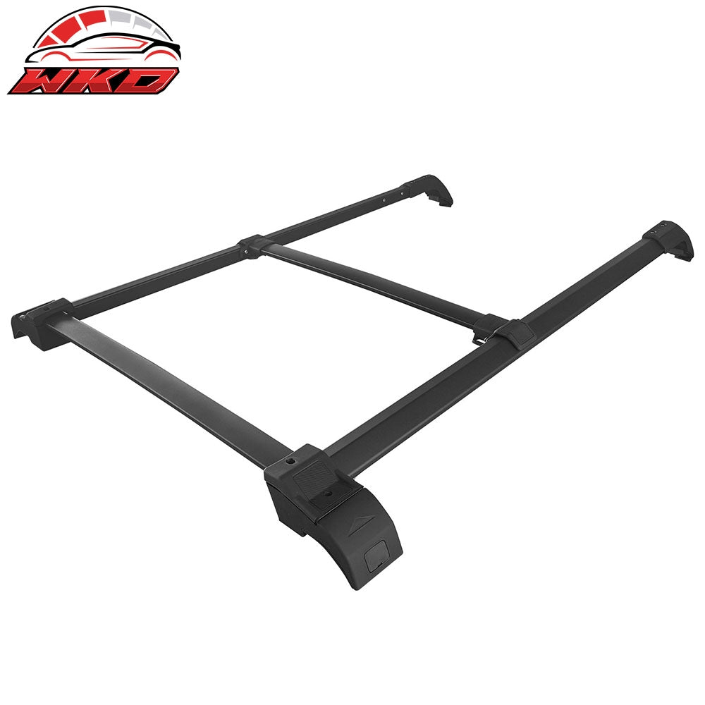 Wholesale 21-26 Ford Bronco Aluminum Roof Rack Rail Luggage Carrier W/ Cross Bars Kit - Wikond Auto