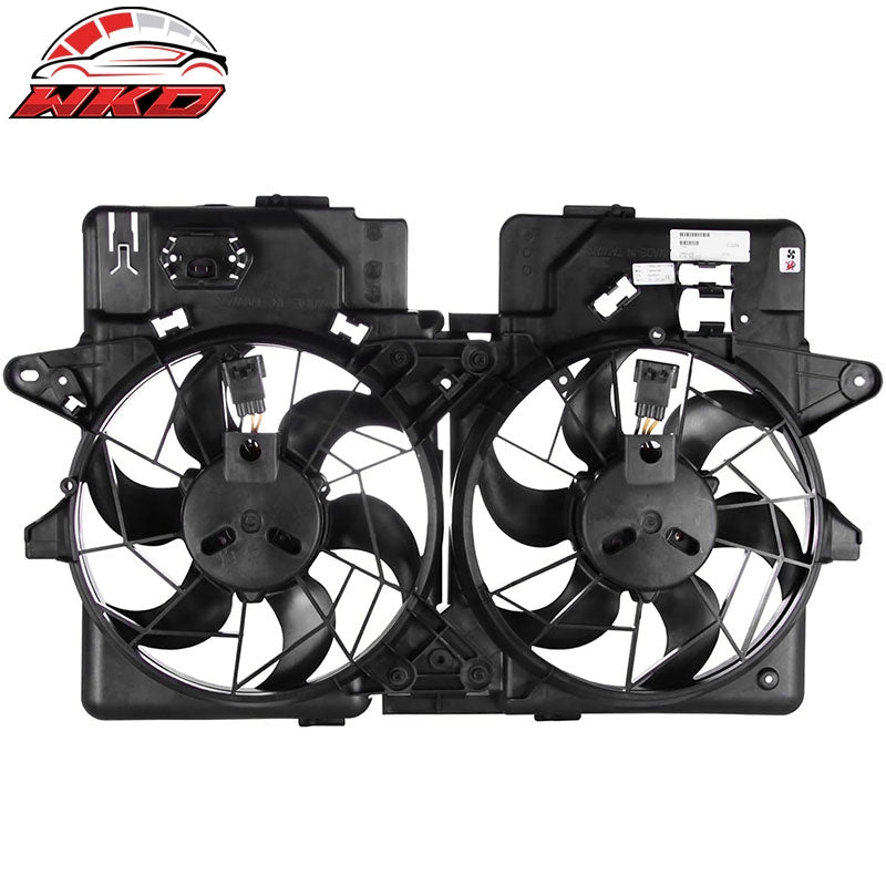Fits 01-04 Ford Escape 2.0L AT& 3.0L Engine Radiator Dual Cooling Fan Assembly