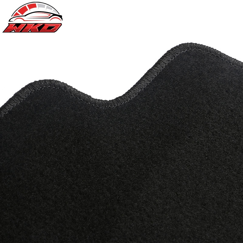 Fits 20-26 Ford Escape Anti-Slip Front Rear Floor Mats Carpet Nylon 4PCS - Black