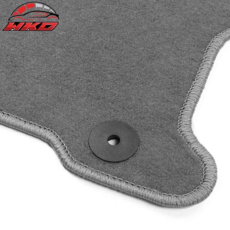 Fits 20-26 Ford Escape Anti-Slip Front Rear Floor Mats Carpet Nylon 4PCS - Gray