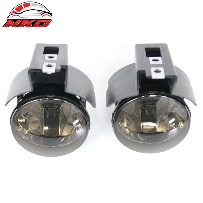 Fits 01-04 Ford Escape Front Fog Lights Smoke Lens LH RH Lamps Assembly Pair