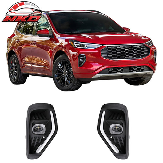 Wholesale 23-26 Ford Escape LED Fog Light Front Bumper Daytime Running Projector Lamp - Wikond Auto