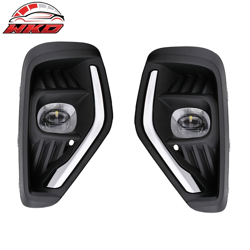 Fits 23-26 Ford Escape LED Fog Light Front Bumper Daytime Running Projector Lamp