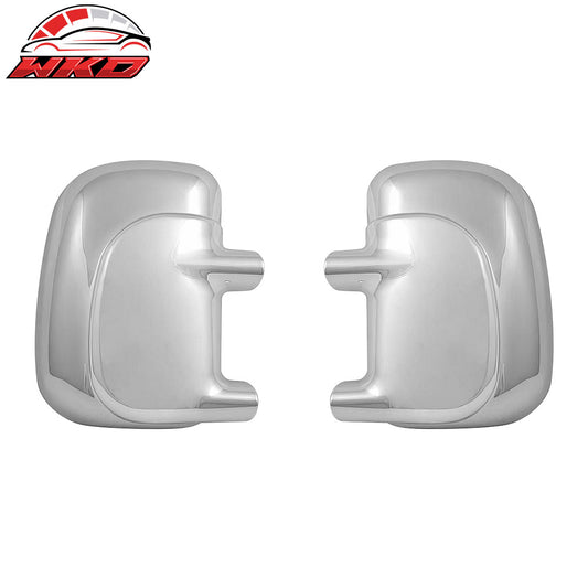 Wholesale 00-05 Ford Excursion 2PCS Side Mirror Cover W/O Signal Light Cut Out Chrome