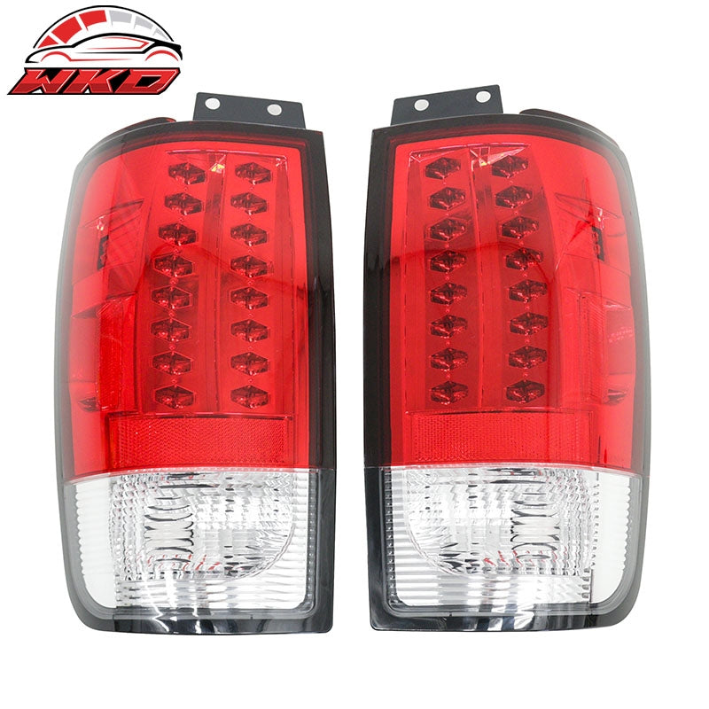 Wholesale 97-02 Ford Expedition RH LH Tail Lights Rear Brake Lamps Red & Clear Lens