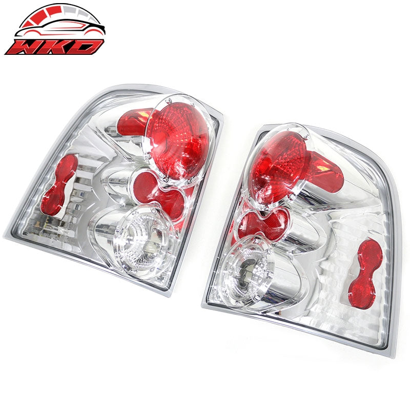 Fits 02-05 Ford Explorer Altezza Style RH LH Tail Lights Rear Brake Lamps Chrome