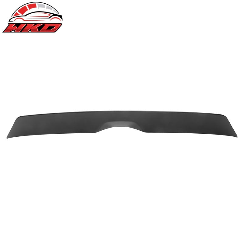 Fits 20-24 Ford Explorer Matte Black Duckbill Style Trunk Spoiler Middle Lip ABS
