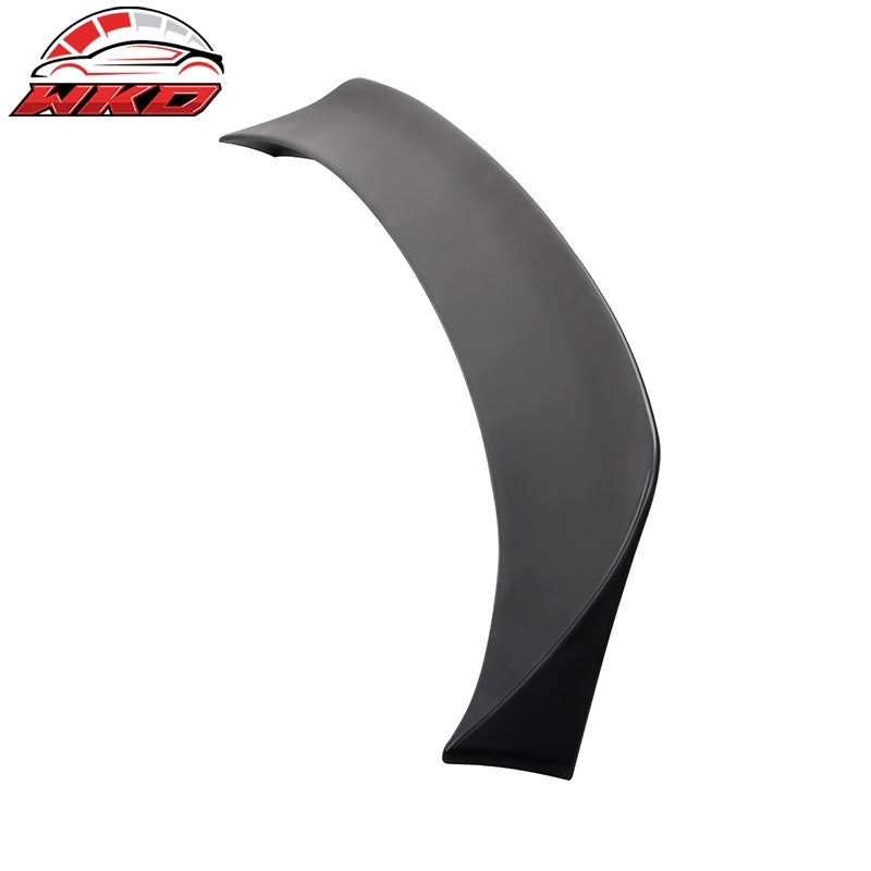 Fits 20-24 Ford Explorer Matte Black Duckbill Style Trunk Spoiler Middle Lip ABS