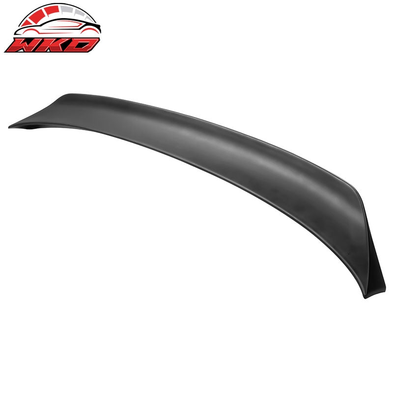 Fits 20-24 Ford Explorer Matte Black Duckbill Style Trunk Spoiler Middle Lip ABS