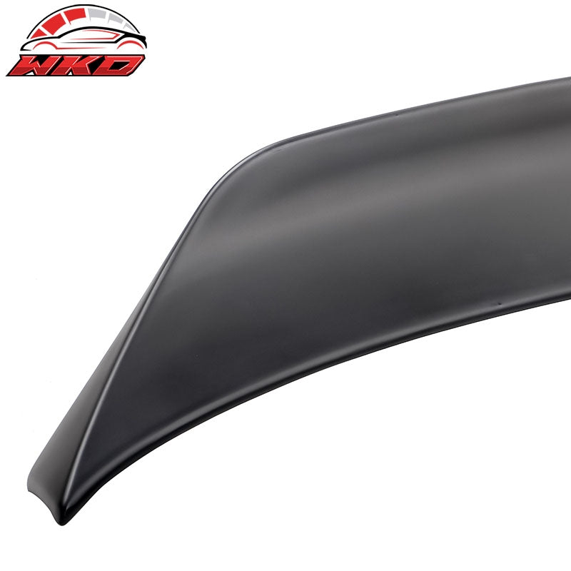 Fits 20-24 Ford Explorer Matte Black Duckbill Style Trunk Spoiler Middle Lip ABS