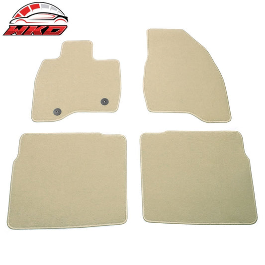 Wholesale 15-19 Ford Explorer Beige Nylon OE Fitment Floor Mats Carpets 4PC Set